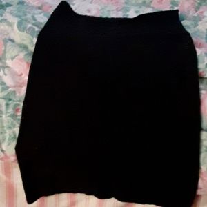 Black pencil skirt